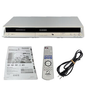 Panasonic DVD Recorder DMR-ES15 VCR Combo Remote Manual DVD-RAM DVD R DVD RW
